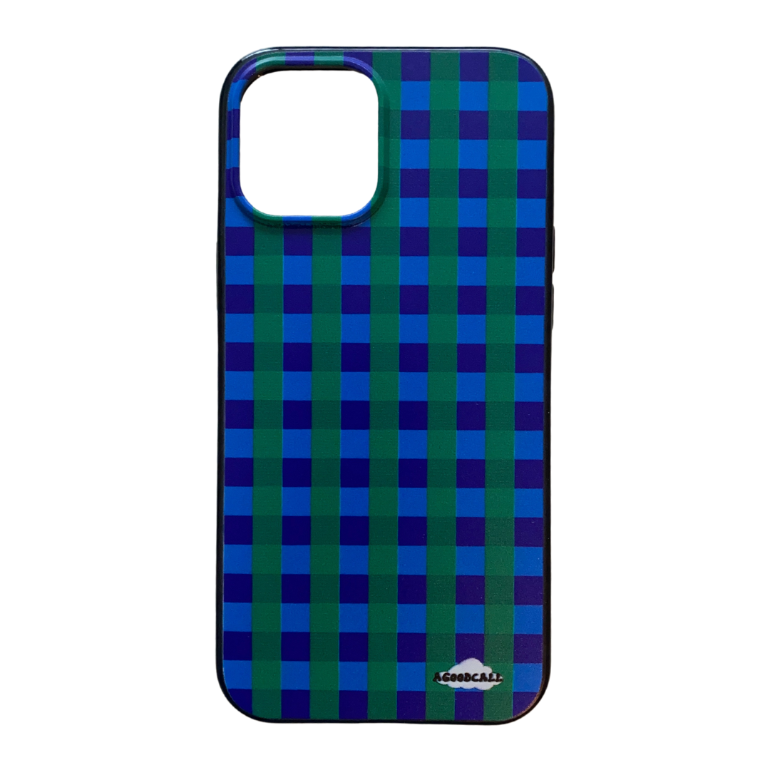 PALE GREEN CHECKERED Phone Case – Acaso London